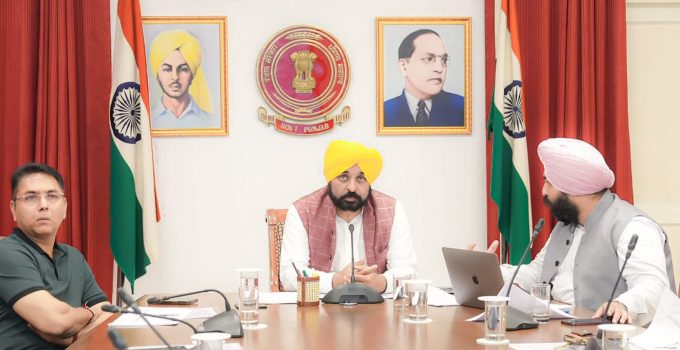 PUNJAB TO OPEN EIGHT ULTRA MODERN TRAINING CENTRES FOR IMPARTING UPSC COACHING TO ASPIRANTS: CM