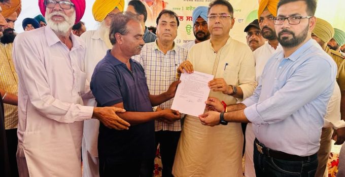 Aman Arora inaugurates retail vegetable market worth Rs. 1.25 crore in Sunam city