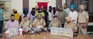 Amritsar robbery case: daughter of victim’s driver, her fiancé among 7 held; ₹41.40l, 800gm gold recovered