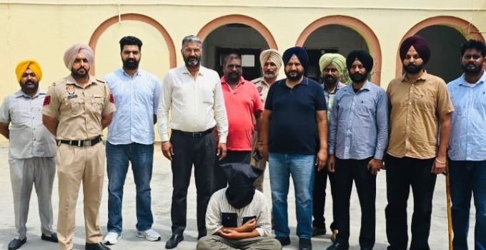 Punjab Police Arrests Big Fish Drug Smuggler Wanted In 77kg Heroin Recovery Case